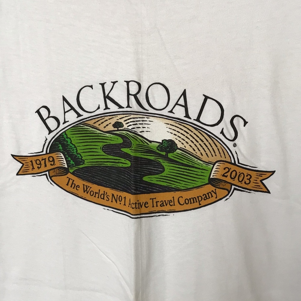 UNISEX Backroads T-Shirt NWOT 1979-2003 - Large